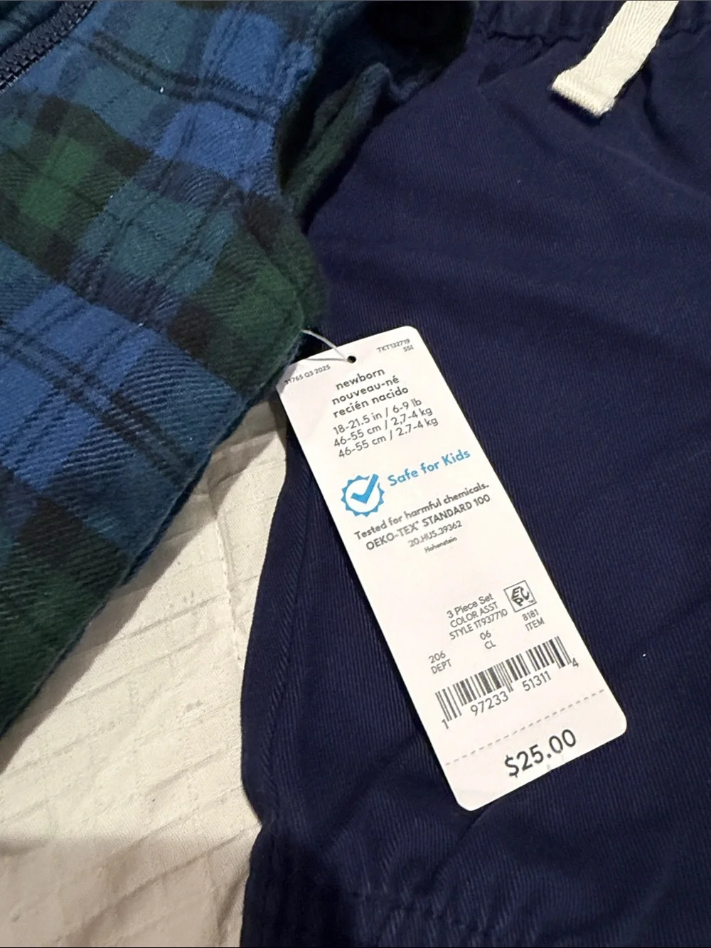 Baby Boys Newborn 3 piece set NWT